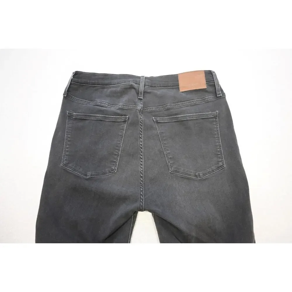 J Crew Mercantile Flex Jeans Rugged Slim Fit Black Denim Mens Size 31‎ x 29